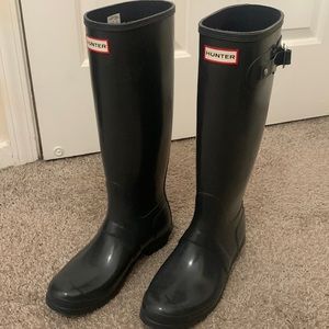 Gray Hunter Boots
